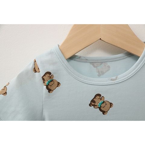 Bộ Cộc Gấu Teddy Hàn Quốc 2022 - Quần Legging Mềm Mịn Cho Bé Trai, Bé Gái - Thời Trang Đáng Yêu, Siêu Chất