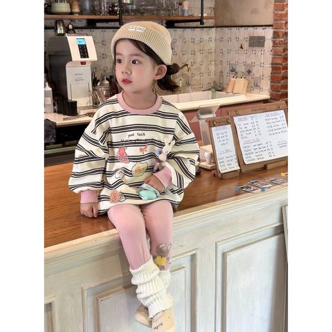 Quần Legging Giữ Nhiệt In Hình Mèo, Cún, Thỏ Cho Bé Gái - Co Dãn Mềm Mại, Dễ Thương, Thời Trang Mùa Thu Đông 2024