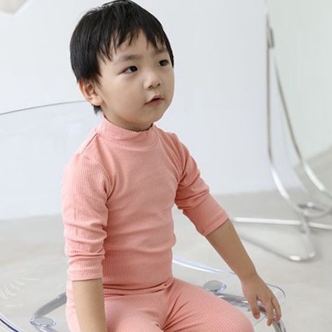 Áo Thun Tăm Cổ 3 Phân Minky Mom Cho Bé Trai Bé Gái - Chất Liệu Cotton Mềm Mại, Thoáng Mát, Nhập Khẩu Quảng Châu