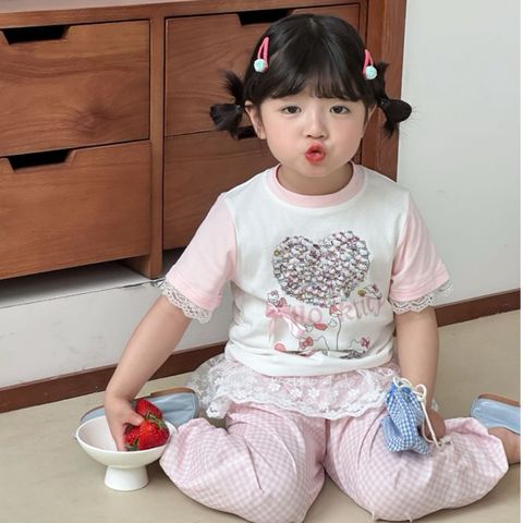 Quần Dài Chống Muỗi Phối Ren Giả Váy Dễ Thương Cho Bé Gái - Dáng Suông Cotton Mùa Hè, Thoáng Mát và Êm Ái