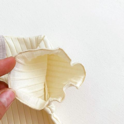 Bộ Đồ Cộc Tay Quần Chip Thun Gân Mẫu Mới 2023 Phong Cách Hàn Quốc Dễ Thương Thoáng Mát Cho Bé Trai Bé Gái