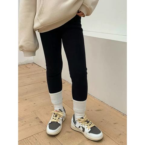 Quần Legging Nỉ Co Giãn Dày Dặn 280g Cho Bé Gái - Thời Trang Thu Đông Mềm Mại, Ấm Áp & Thoải Mái, Size 90-150