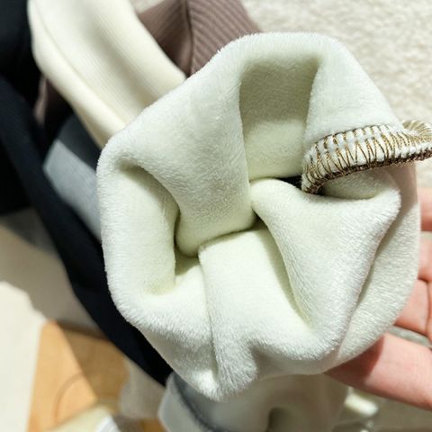 Quần Legging Nỉ Lót Lông Cừu Cho Bé Gái 1-8 Tuổi - Mềm Mại, Co Giãn, Phong Cách Hàn Quốc Mùa Thu Đông
