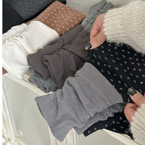 Quần Legging Nối Tất Dày Dặn Lót Lông Cừu Cho Bé Gái 1-8 Tuổi, Co Dãn Mềm Mại Mùa Thu Đông Phong Cách Hàn Quốc