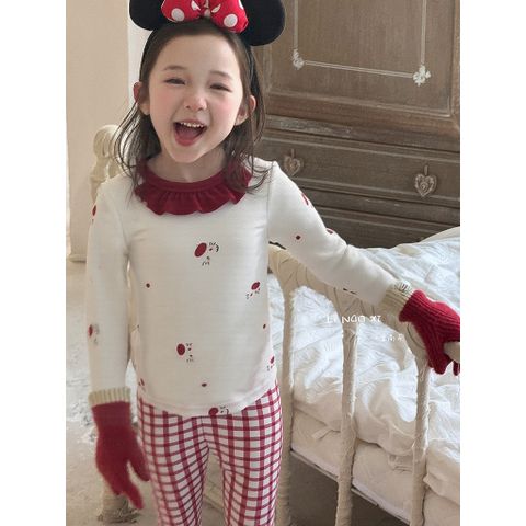 Bộ Đồ Ngủ Dài Tay Hoạt Hình Xinh Bằng Cotton Cho Bé Gái - Mẫu Mới 2025, Chất Liệu Cao Cấp, Phong Cách Hàn Quốc