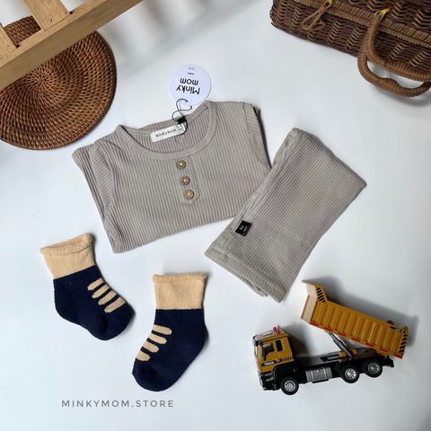 Bộ Dài Tay Thun Lạnh MinKyMom Cao Cấp - Quần Áo Trẻ Em Hàng Quảng Châu Chất Lượng và Giá Tốt