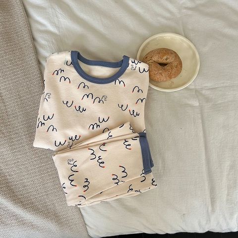 Bộ Quần Áo Ngủ Dài Tay Ambbkids Thu Đông Cho Bé Trai Bé Gái - Chất Liệu Thun Co Dãn, Size 80-150, Hình Động Vật Dễ Thương