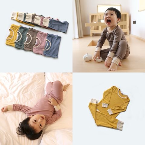 Bộ Đồ Dài Tay Len Tăm MinkyMom Cho Bé - Bộ Thời Trang Mềm Mịn Cạp Cao Thu Đông, Giữ Ấm Tuyệt Đối