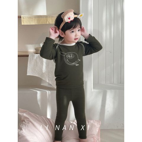 Bộ Đồ Ngủ Dài Tay Cotton Cho Bé Trai - Thiết Kế Dễ Thương, Mềm Mại, Giữ Ấm Cho Bé Mùa Thu Đông 2025