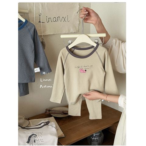 Bộ Đồ Ngủ Dài Tay Cotton Cho Bé Trai - Thiết Kế Dễ Thương, Mềm Mại, Giữ Ấm Cho Bé Mùa Thu Đông 2025