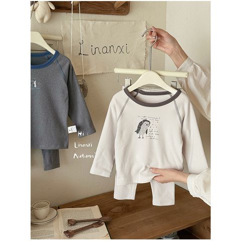Bộ Đồ Ngủ Dài Tay Cotton Cho Bé Trai - Thiết Kế Dễ Thương, Mềm Mại, Giữ Ấm Cho Bé Mùa Thu Đông 2025