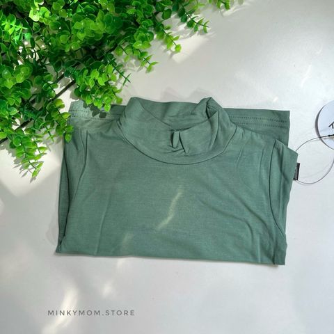 Áo Thun Lạnh Cổ Tròn Minky Mom Cho Bé - Chất Liệu Cotton Thoáng Mát, Size Đa Dạng, Phong Cách Quảng Châu