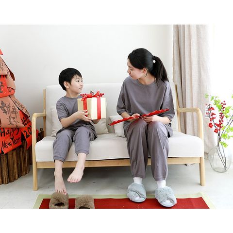 Bộ Quần Áo Tay Cộc Quần Dài Phong Cách Nhật Bản Mùa Hè Cho Bé - Cotton Mềm Mại, Thoáng Mát, Điều Hoà, Chống Muỗi 2024