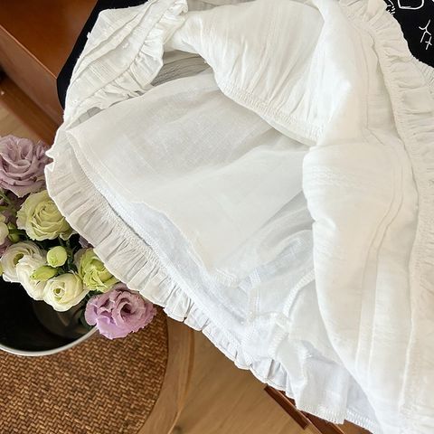 Ambb - Chân Váy Ren Xếp Ly Nhiều Lớp Có Lót Bên Trong Mùa Hè Cho Bé Gái Hàng Ambbkids Quảng Châu