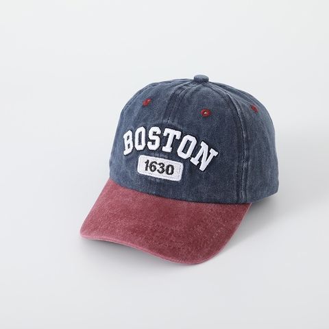 [Hè 2024] Mũ Bóng Chày Thêu Chữ BOSTON Bé Trai Chống Nắng Thoáng Khí Mùa Hè 3-8 Tuổi