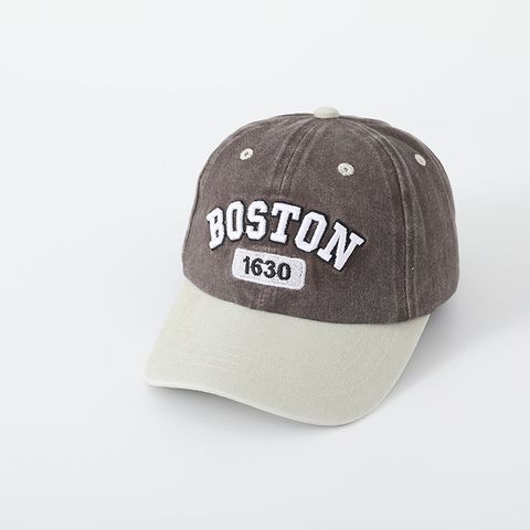 [Hè 2024] Mũ Bóng Chày Thêu Chữ BOSTON Bé Trai Chống Nắng Thoáng Khí Mùa Hè 3-8 Tuổi