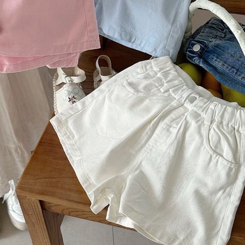 Quần Short Nơ Sau Cho Bé Gái - Thời Trang Hè Xinh Xắn, Chất Liệu Mềm Mại, Phù Hợp 3-10 Tuổi, Mix Đồ Dễ Dàng