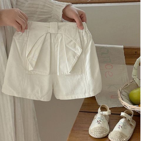 Quần Short Nơ Sau Cho Bé Gái - Thời Trang Hè Xinh Xắn, Chất Liệu Mềm Mại, Phù Hợp 3-10 Tuổi, Mix Đồ Dễ Dàng