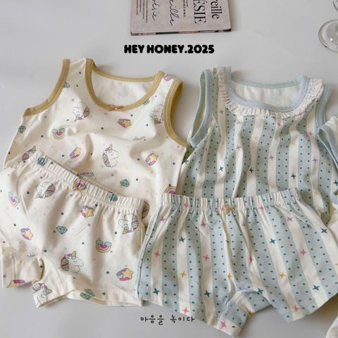 Bộ Đồ Lót Dễ Thương Cho Bé Trai - Cotton Mềm Mại An Toàn - Áo Ba Lỗ & Quần Short Đáng Yêu 2-7 Tuổi từ HeyHoney.