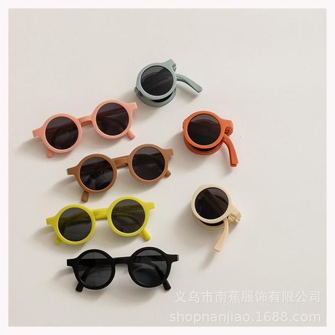 Kính Râm Cho Trẻ Em Chống Tia UV - Kính Mát Gấp Gọn Hàn Quốc Kèm Túi Đựng Tiện Lợi Cho Bé Trai, Bé Gái 1-6 Tuổi