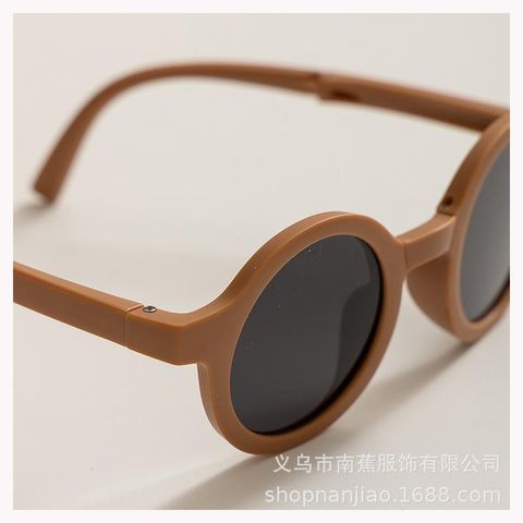 Kính Râm Cho Trẻ Em Chống Tia UV - Kính Mát Gấp Gọn Hàn Quốc Kèm Túi Đựng Tiện Lợi Cho Bé Trai, Bé Gái 1-6 Tuổi