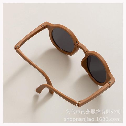 Kính Râm Cho Trẻ Em Chống Tia UV - Kính Mát Gấp Gọn Hàn Quốc Kèm Túi Đựng Tiện Lợi Cho Bé Trai, Bé Gái 1-6 Tuổi