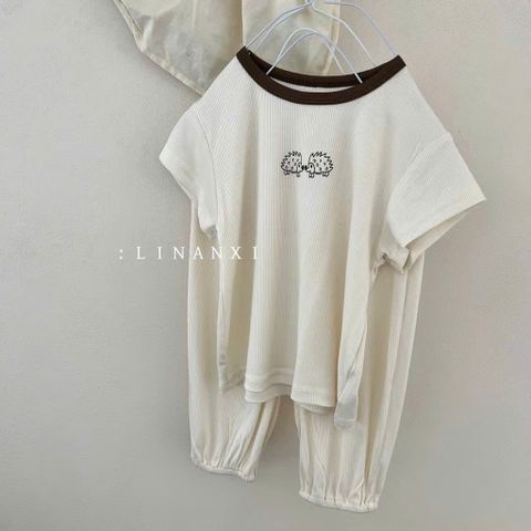 Bộ Đồ Cộc Tay Quần Dài Chống Muỗi Cho Bé - Cotton Mát Mẻ Họa Tiết Dễ Thương, Thời Trang Hè 2025, Phù Hợp Với Bé Trai & Bé Gái