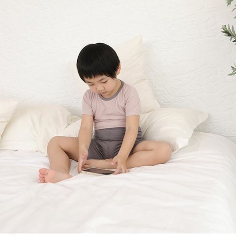 Bộ Đồ Cộc Tay Cạp Chun Thun Tăm Lạnh Minky Mom Quảng Châu Cho Bé - Thời Trang Mềm Mại, Co Giãn 4 Chiều, An Toàn Cho Bé