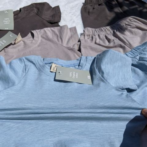[Thanh lý] BỘ COTTON HM VẢI XƯỢC 4 CHIỀU XUẤT DƯ CHO BÉ
