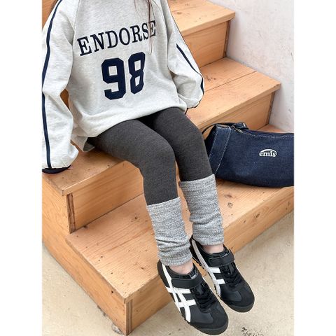 Quần Legging Nối Tất Dày Dặn Cho Bé Gái 1-8 Tuổi - Thời Trang Thu Đông Phong Cách Hàn Quốc, Co Dãn Mềm Mại