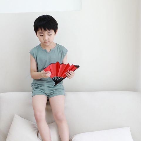 Bộ Sát Nách Thun Tăm MinkyMom Quảng Châu - Thời Trang Mùa Hè Cho Bé Trai, Bé Gái - 100% Cotton Co Giãn, Nhanh Khô, Thoáng Mát
