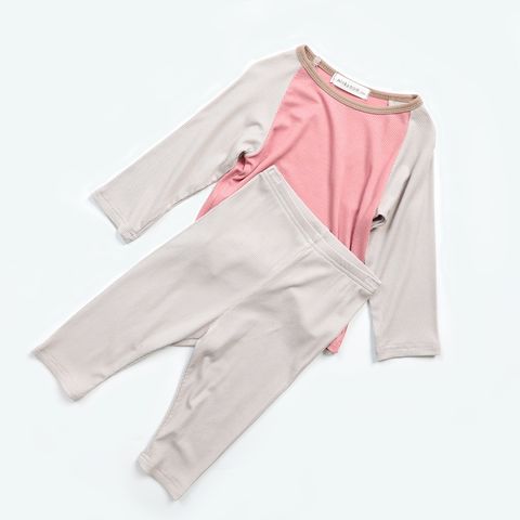 Bộ Dài Tay Thun Minky Mom Cho Bé - Áo Thu Đông Phối Màu Cao Cấp, Giữ Ấm Vào Mùa Lạnh, Hàng Quảng Châu