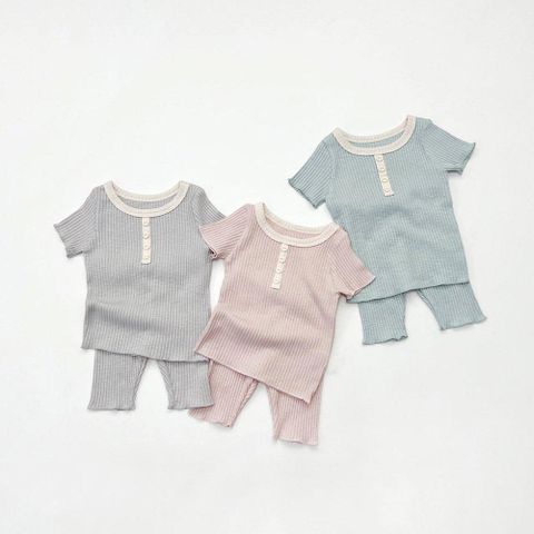Bộ Cộc Thun Gân Dove LimeBlue Cao Cấp Cho Bé 6-19kg - Thời Trang Xuân Hè 2022, Siêu Đẹp và Thoáng Mát