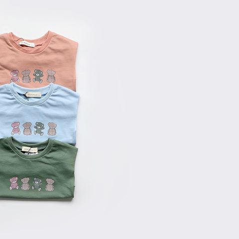 Bộ Cộc Tay Hình Gấu Dễ Thương 100% Cotton Minky Mom Cho Bé - Thoáng Mát, An Toàn, Phù Hợp Với Mọi Bé Từ 7-26kg