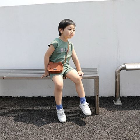 Bộ Cộc Tay Hình Gấu Dễ Thương 100% Cotton Minky Mom Cho Bé - Thoáng Mát, An Toàn, Phù Hợp Với Mọi Bé Từ 7-26kg