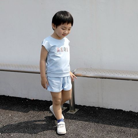 Bộ Cộc Tay Hình Gấu Dễ Thương 100% Cotton Minky Mom Cho Bé - Thoáng Mát, An Toàn, Phù Hợp Với Mọi Bé Từ 7-26kg