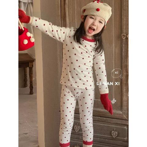 Bộ Đồ Ngủ Dài Tay Lót Nhung Ấm Cho Bé Trai Bé Gái Hàn Quốc - Hoạ Tiết Dễ Thương, Size 90-140, Thích Hợp Mùa Thu Đông 2025