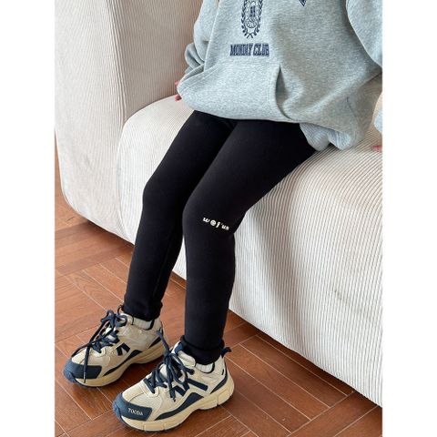Quần Legging Nỉ Lót Lông Dày Dặn 280g Cho Bé Gái - Thời Trang Mùa Đông Hàn Quốc, Co Dãn Mềm Mại, Phong Cách Năng Động 1-8 Tuổi