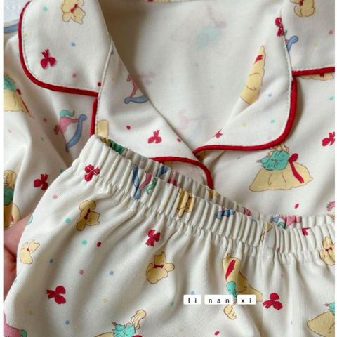 Bộ Pijama Dài Tay Cotton Cao Cấp Cho Bé Trai Bé Gái - Hoạ Tiết Dễ Thương Xuất Hàn 2025 - Thời Trang Trẻ Em Ấm Áp