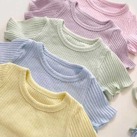 [2024] Bộ Cộc Gân Peekaboo Quần Ôm Body Đùi Siêu Yêu Phong Cách Hàn Quốc Cho Bé Bảng Màu Pastel Siêu Ngọt Mới Hè 2023
