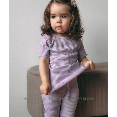 [2024] Bộ Cộc Gân Peekaboo Quần Ôm Body Đùi Siêu Yêu Phong Cách Hàn Quốc Cho Bé Bảng Màu Pastel Siêu Ngọt Mới Hè 2023