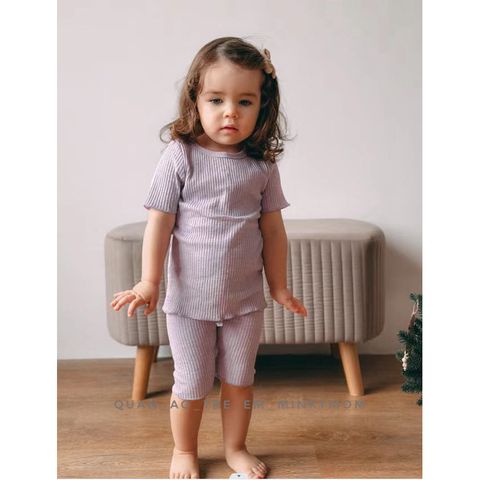 [2024] Bộ Cộc Gân Peekaboo Quần Ôm Body Đùi Siêu Yêu Phong Cách Hàn Quốc Cho Bé Bảng Màu Pastel Siêu Ngọt Mới Hè 2023