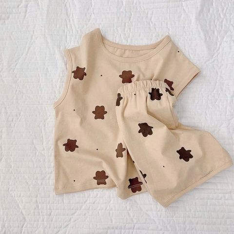 Bộ Đồ Sát Nách Oh Baby Phong Cách Hàn Quốc - Thời Trang Bé Hè 2022, Nhiều Màu, Size đa dạng cho Trẻ từ 4-12 kg