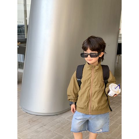Áo Khoác Chống Nắng Thoáng Khí Ambbkids 2023 - Thiết Kế Phong Cách Cho Bé Trai, Bé Gái Với Thêu Chữ SUN - Bảo Vệ Trong Ngày Hè Nắng Ọi Bức