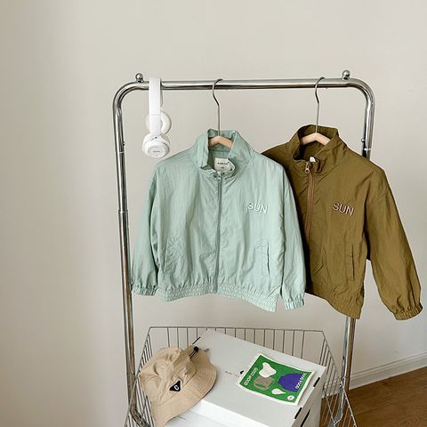 Áo Khoác Chống Nắng Thoáng Khí Ambbkids 2023 - Thiết Kế Phong Cách Cho Bé Trai, Bé Gái Với Thêu Chữ SUN - Bảo Vệ Trong Ngày Hè Nắng Ọi Bức
