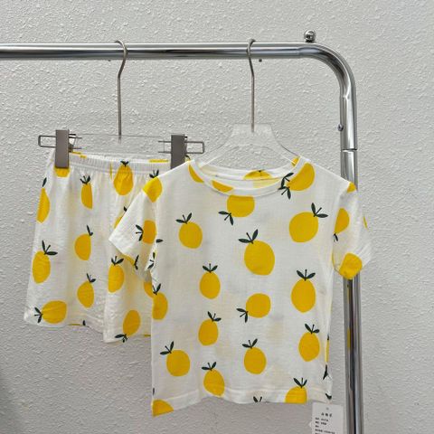 Bộ Quần Áo Cộc Tay 100% Cotton Mềm Mại Cho Bé Trai Bé Gái - Thời Trang Mùa Hè 2023 Họa Tiết Độc Đáo, Thoáng Mát