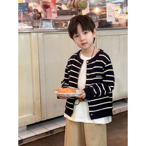 Áo Len Cardigan Nhung Thỏ Thêu Chữ Mot Amote Dáng Rộng Cho Bé - Thời Trang Thu Đông Hàn Quốc Ambbkids Size 90-150