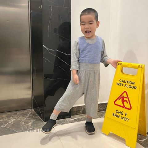 [KIDS TALES] Bộ Lửng Thun Lạnh Cạp Cao Cho Bé Trai Bé Gái