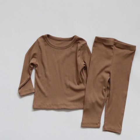 [PEEKABOO] Bộ Dài Tay Trơn Thun Tăm PeeKaBoo Quảng Châu Cao Cấp