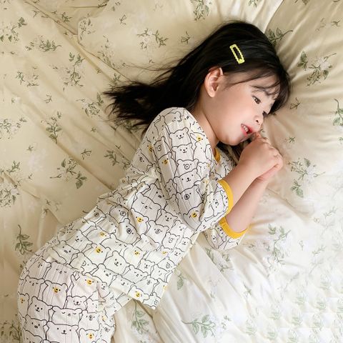 [Size 150] Bộ Đồ Lửng Thông Hơi Hoạ Tiết Dễ Thương Cho Bé Trai Bé Gái Hè 2023
